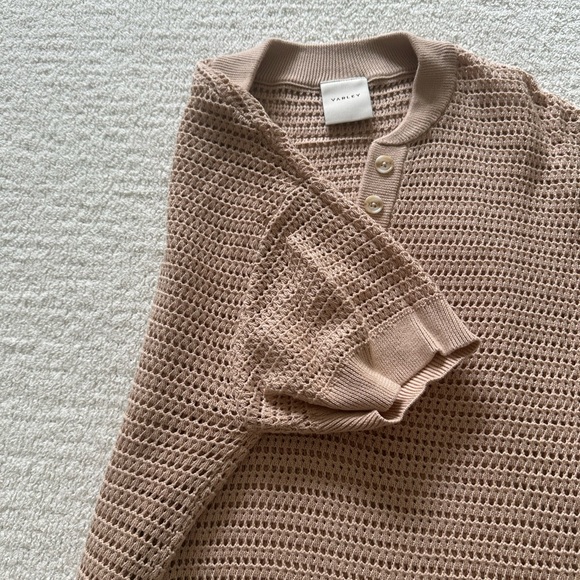 Varley Women's Cream Sweater - Picture 6 of 6